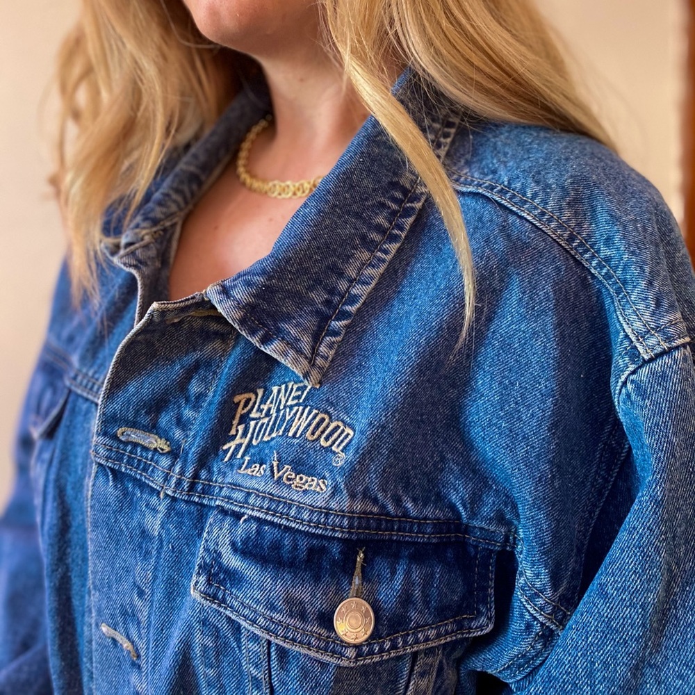 Planet Hollywood Denim Jacket- Las Vegas
